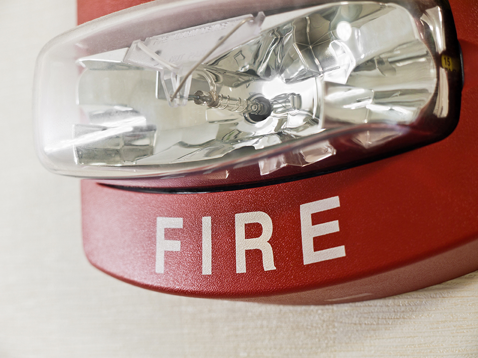 Fire Alarm Strobe Light Fire Alarms Systems Beaumont, Texas